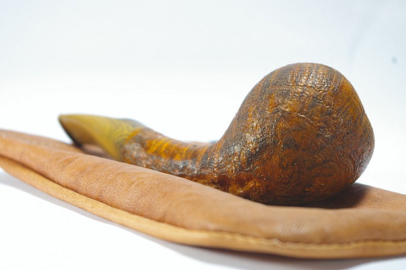 BONDAREV 1618 Sandblasted pipe with saddle stem
