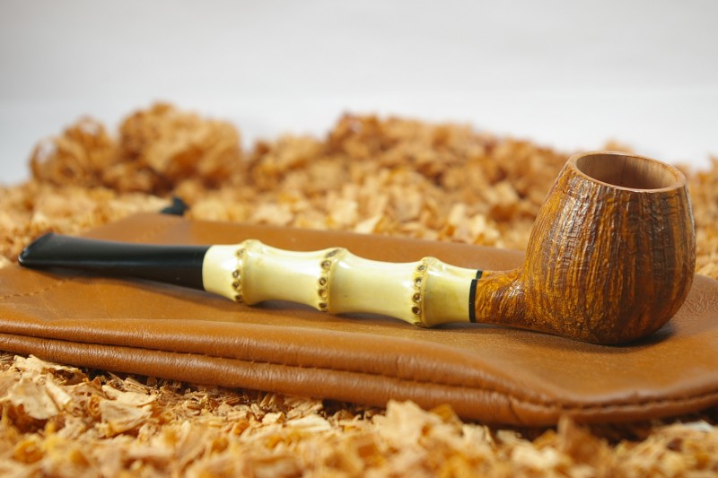 BONDAREV 1726 Sandblasted bamboo pipe
