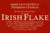 Трубочный табак Peterson Irish Flake