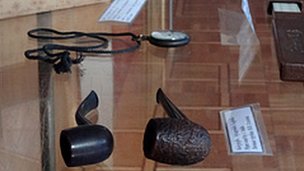 Курительные трубки Сталина из музея в Гори